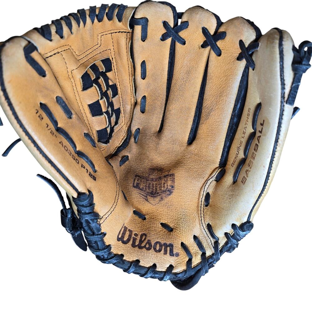 Wilson Baseball Glove 12.5 A0350 P125  Baseball Softball Worn on Left Hand